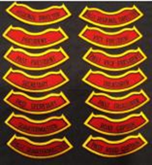 State/Chapter Bottom Rockers